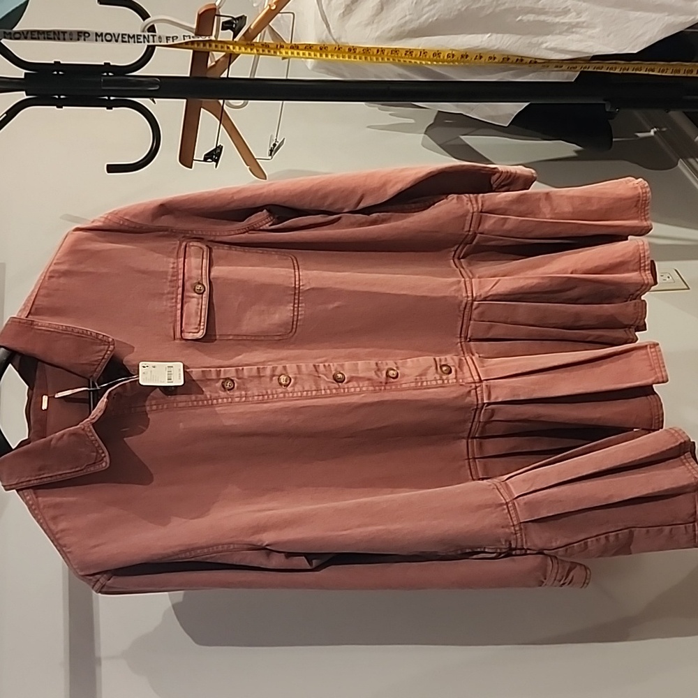 NWT "L" Free People Connor Mini Dress - Picture 6 of 15